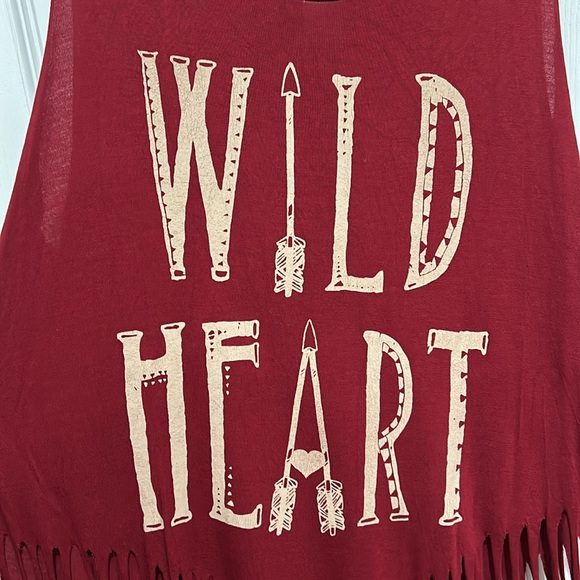 Shyanne women’s size large tank with fringes - Picture 2 of 5